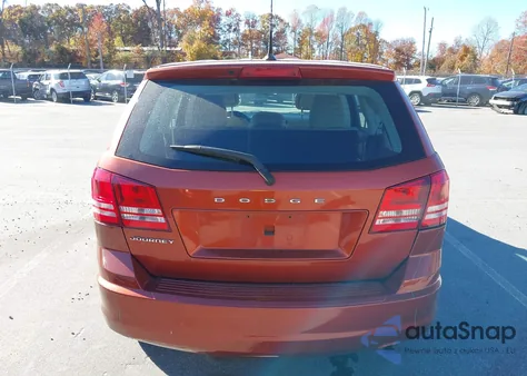 2013 Dodge Journey American Value Pkg из США, поврежденный, VIN 3C4PDCAB6DT710128